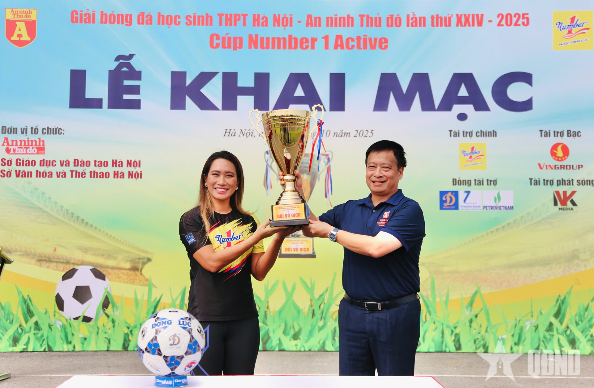 Giải bóng đá học sinh THPT Hà Nội 2025 có số đội tham dự kỷ lục